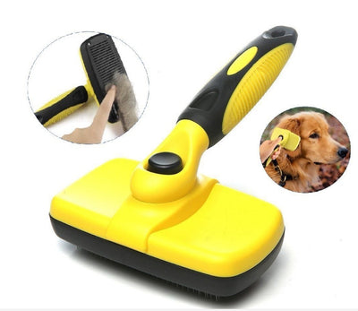 Pet Self Cleaning Slicker Brush - Fullshopping