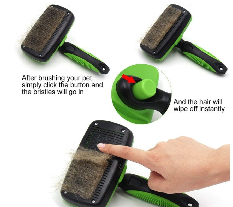 Pet Self Cleaning Slicker Brush - Fullshopping