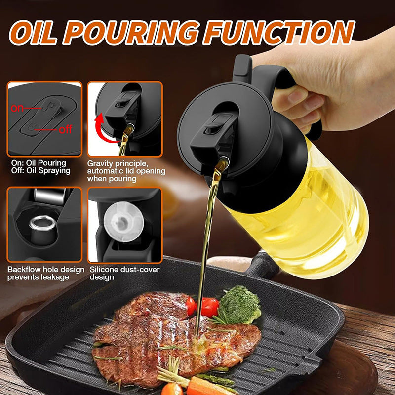 Kitchen Fuel Injector Dual-use Olive Dispenser Oil Sprayer - Fullshopping