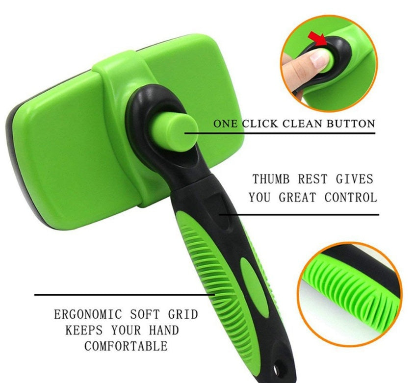 Pet Self Cleaning Slicker Brush - Fullshopping