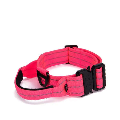 Tactical Reflective Nylon Dog Collar with Leash & Harness - Fullshopping