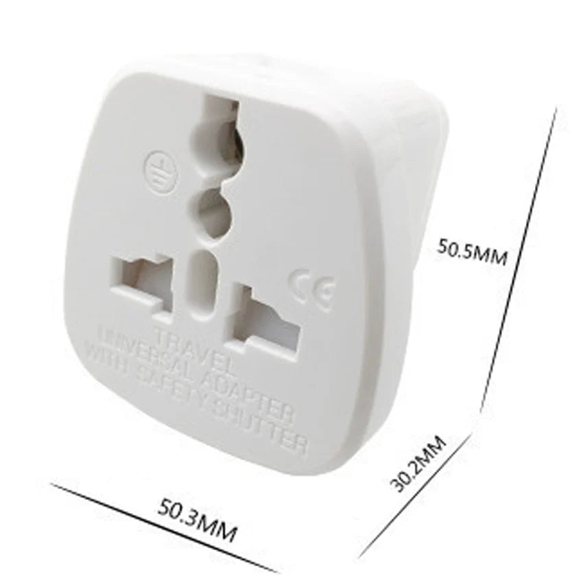 1pcs Universal American AU EU UK Swiss Italy to US travel adapter plug  Japan Canada Thailand Electric Power Convert Plug Type B - Fullshopping