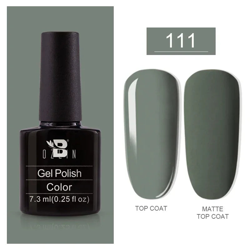 BOZLIN 15ML Super Top Coat  Function Gel No Wipe Matte Top Gel Transparent Soak Off  UV LED Nail Art Manicure Gel Varnish Primer - Fullshopping