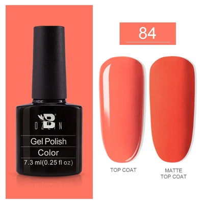 BOZLIN 15ML Super Top Coat  Function Gel No Wipe Matte Top Gel Transparent Soak Off  UV LED Nail Art Manicure Gel Varnish Primer - Fullshopping