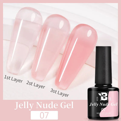 BOZLIN 15ML Super Top Coat  Function Gel No Wipe Matte Top Gel Transparent Soak Off  UV LED Nail Art Manicure Gel Varnish Primer - Fullshopping