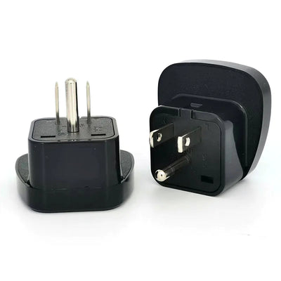 1pcs Universal American AU EU UK Swiss Italy to US travel adapter plug  Japan Canada Thailand Electric Power Convert Plug Type B - Fullshopping