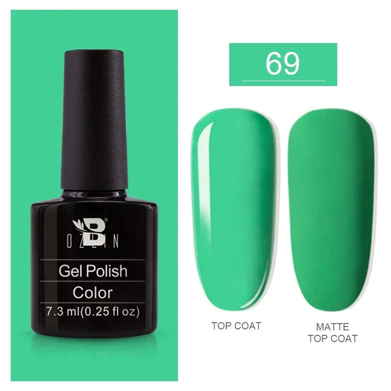 BOZLIN 15ML Super Top Coat  Function Gel No Wipe Matte Top Gel Transparent Soak Off  UV LED Nail Art Manicure Gel Varnish Primer - Fullshopping