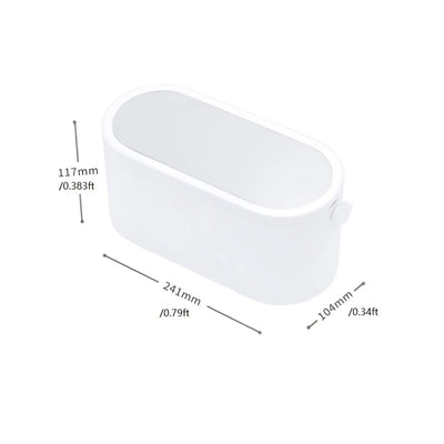 Cosmetic Storage Box, Cosmetic Bag, Makeup Bag, Portable Toiletry Case, Travel Cosmetic Case With Mirror And LED Lights; Great G - Fullshopping