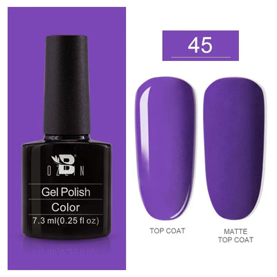 BOZLIN 15ML Super Top Coat  Function Gel No Wipe Matte Top Gel Transparent Soak Off  UV LED Nail Art Manicure Gel Varnish Primer - Fullshopping