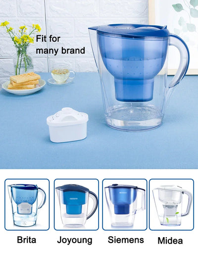 For Brita Maxtra 2PCS/6PCS Water Filters Cartridge Limescale Chlorine Impurities Purify Kettle Activate Carbon Water Filter - Fullshopping