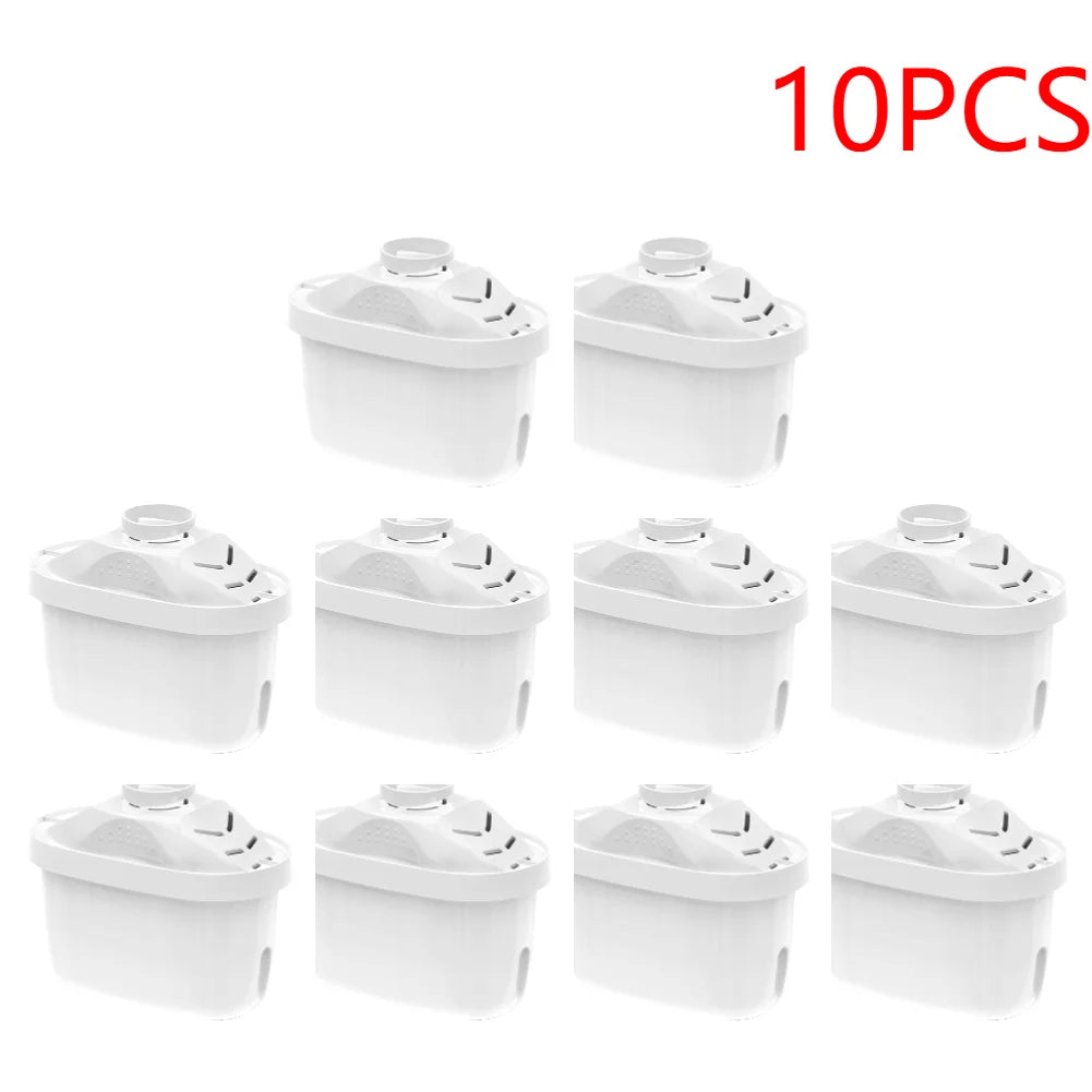 1-10pc Water Filter Jug Cartridges for Brita- Maxtra Reducing Limescale Chlorine Replacement Filter Cartridges Activated Carbon - Fullshopping