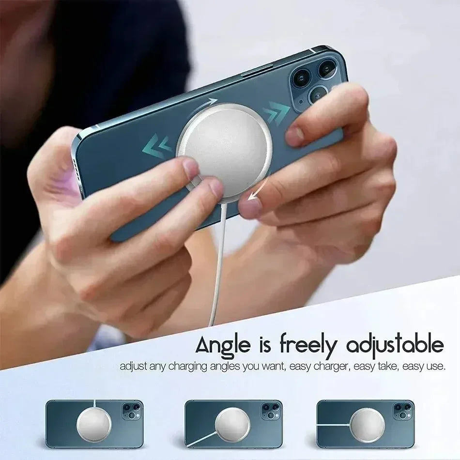 Fast Charger Original Magnetic Wireless Charging Device For iPhone 16 15 14 13 12 Pro Max Mini USB C 8 Plus XR X XS MAX Airpods - Fullshopping