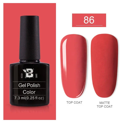 BOZLIN 15ML Super Top Coat  Function Gel No Wipe Matte Top Gel Transparent Soak Off  UV LED Nail Art Manicure Gel Varnish Primer - Fullshopping