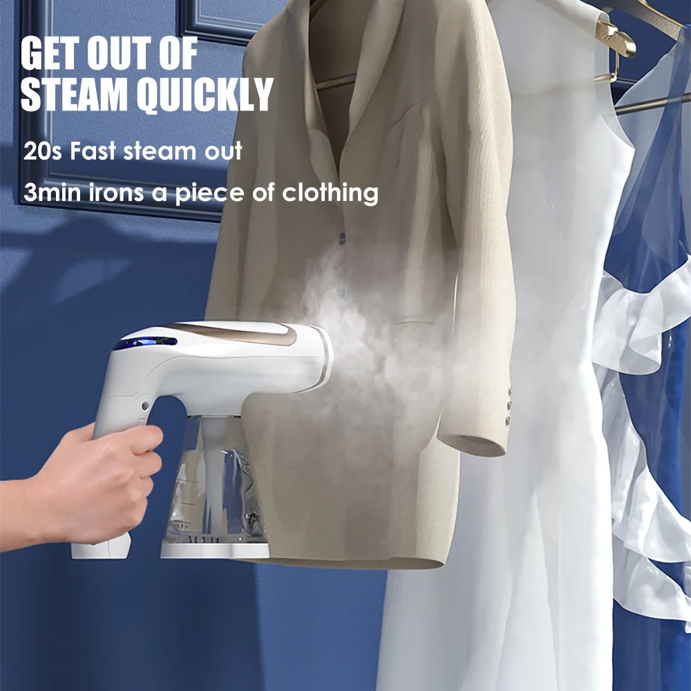 Steam Iron Garment Steamer Handheld Steamer 1600W Travel Vertical Mini Portable High Quality Home Travelling For Clothes Ironing - Fullshopping
