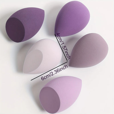 7piece/18piece makeup sponge set, suitable for liquid BB cream powder application, makeup egg dry wet dual-use powder puff - Fullshopping