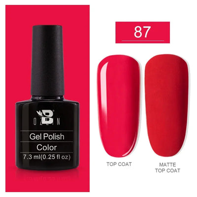 BOZLIN 15ML Super Top Coat  Function Gel No Wipe Matte Top Gel Transparent Soak Off  UV LED Nail Art Manicure Gel Varnish Primer - Fullshopping