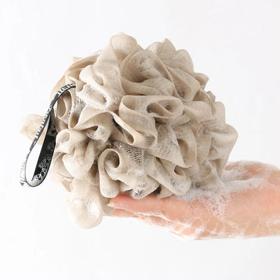 Soft Mesh Bath Sponge Balls Body Cleaner Exfoliating Scrubbers Bath Ball Nylon Cleaning Brushes Shower Puff High-End Bath Flower - Fullshopping