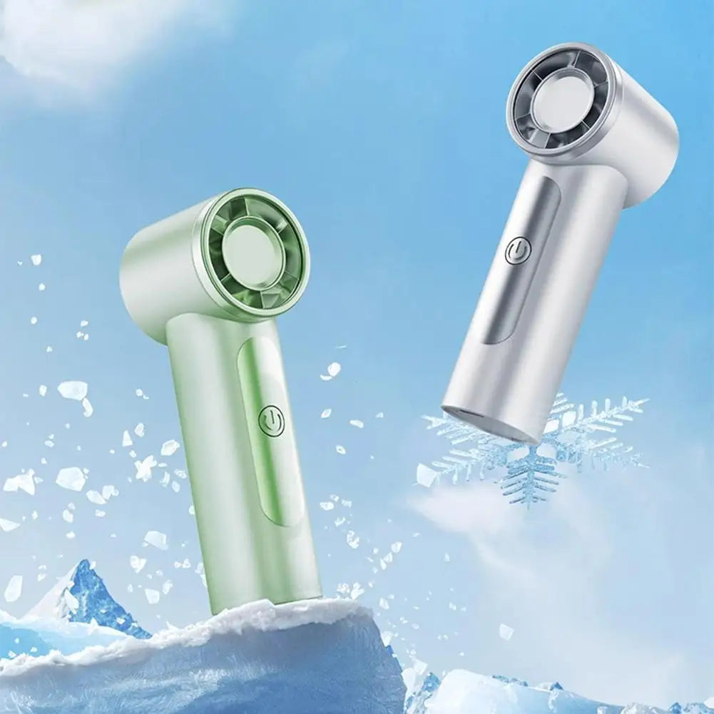 Portable Handheld Fan,4000mAh Rechargeable Turbo Personal Mini Fan,Pocket Design for Concerts, Sports Games, Camping, Travelling - Fullshopping