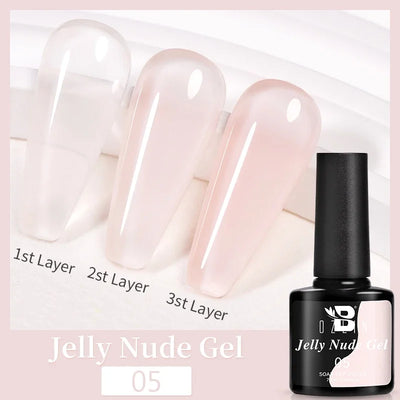 BOZLIN 15ML Super Top Coat  Function Gel No Wipe Matte Top Gel Transparent Soak Off  UV LED Nail Art Manicure Gel Varnish Primer - Fullshopping