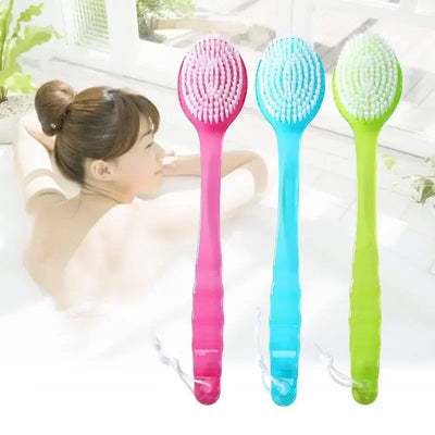 Bath Brush Back Ball Brush Bathroom Body Brushes Mud Back Scrubber Shower Massage Brushes - Fullshopping