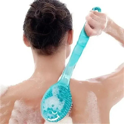 Bath Brush Back Ball Brush Bathroom Body Brushes Mud Back Scrubber Shower Massage Brushes - Fullshopping