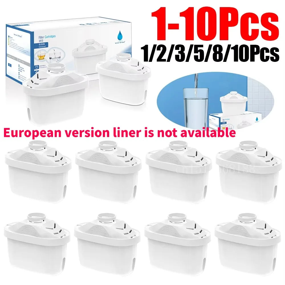 1-10Pcs Water Filters Cartridge for Brita Maxtra Reducing Limescale Chlorine Impurities Purifier Activate Carbon Water Filter - Fullshopping