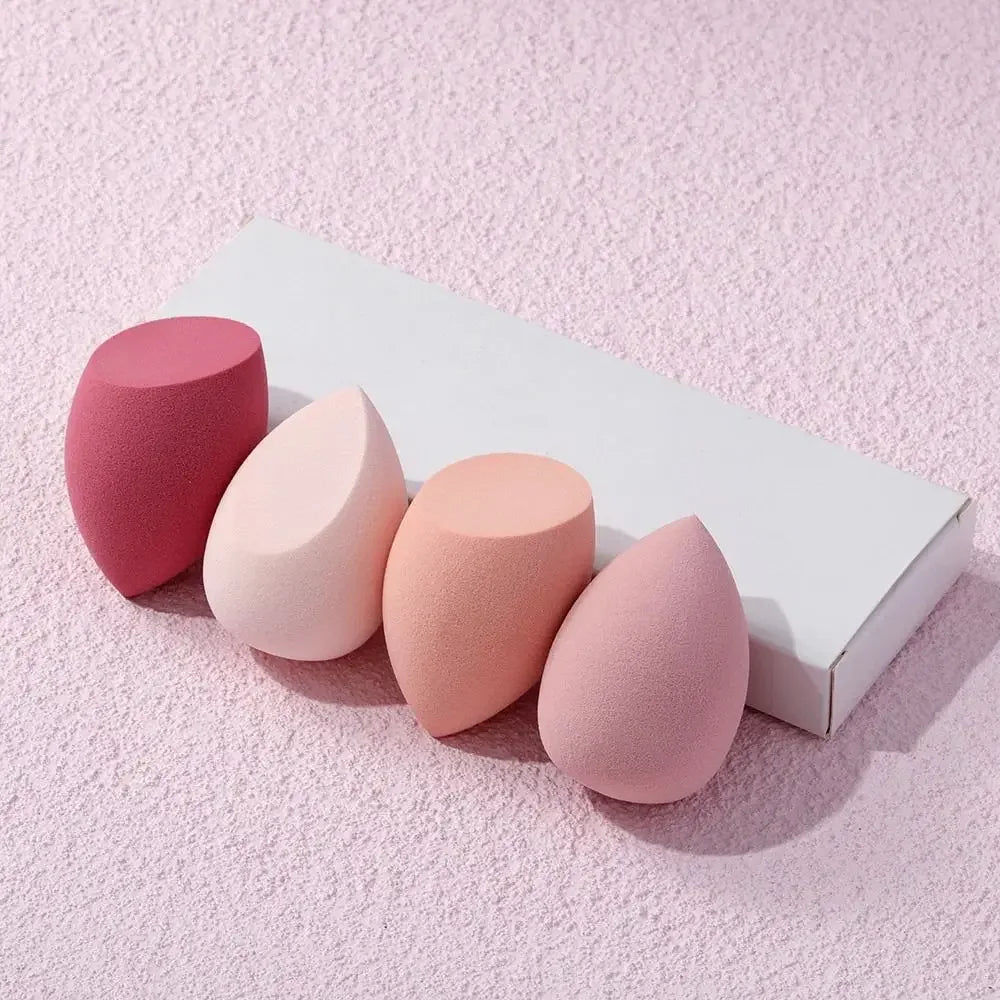 4 Pieces Makeup Sponge Blenders Blending Sponge Foundation Applicator Cosmetic Sponges makeup tools free shipping wholesale - Fullshopping