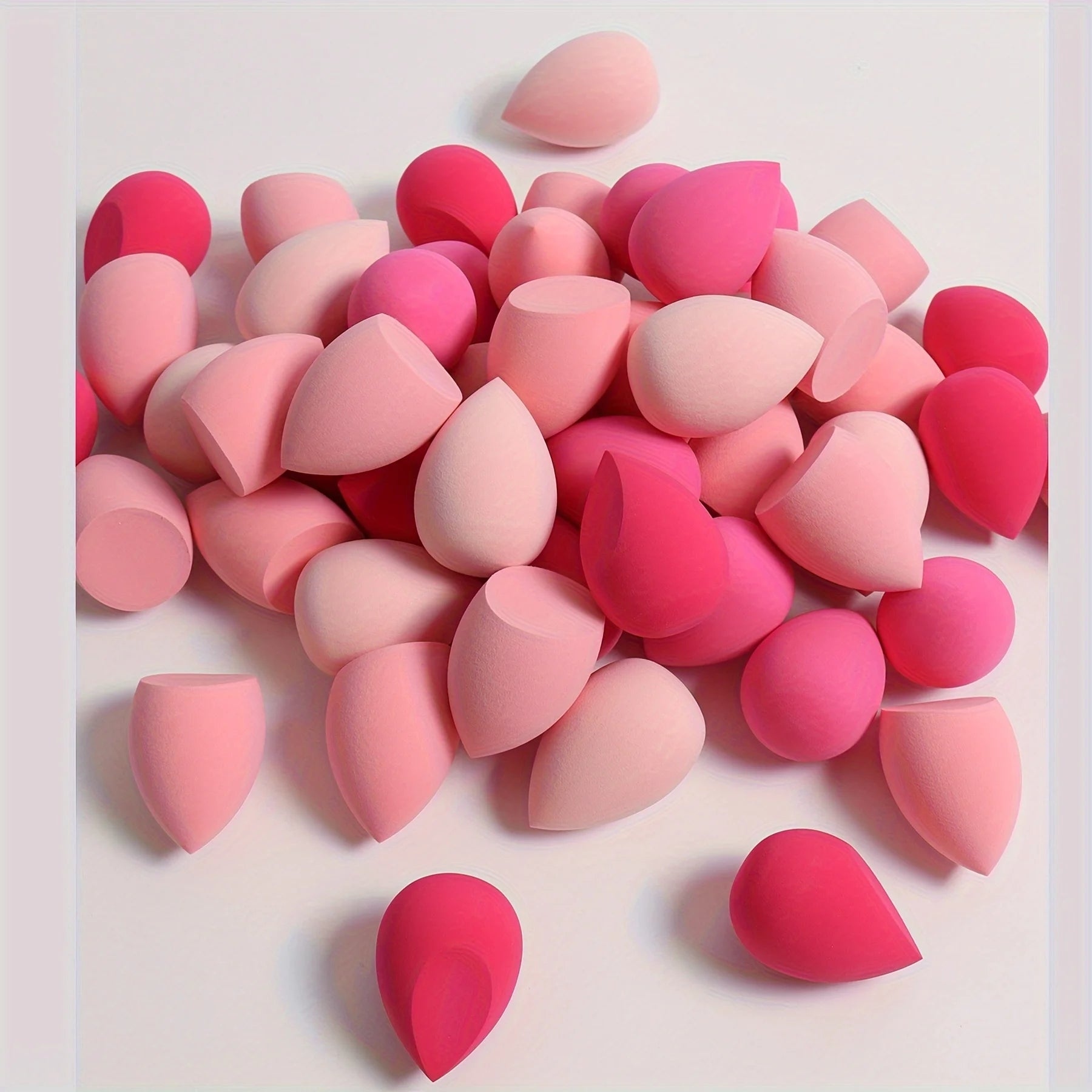 7piece/18piece makeup sponge set, suitable for liquid BB cream powder application, makeup egg dry wet dual-use powder puff - Fullshopping