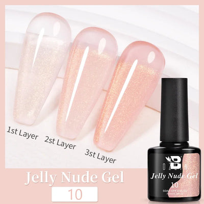 BOZLIN 15ML Super Top Coat  Function Gel No Wipe Matte Top Gel Transparent Soak Off  UV LED Nail Art Manicure Gel Varnish Primer - Fullshopping