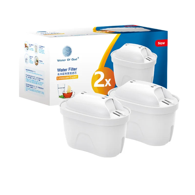 For Brita Maxtra 2PCS/6PCS Water Filters Cartridge Limescale Chlorine Impurities Purify Kettle Activate Carbon Water Filter - Fullshopping