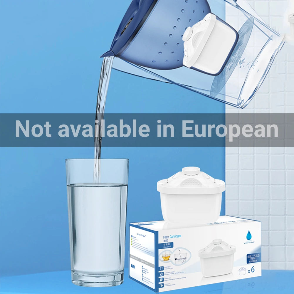 1-10pc Water Filter Jug Cartridges for Brita- Maxtra Reducing Limescale Chlorine Replacement Filter Cartridges Activated Carbon - Fullshopping