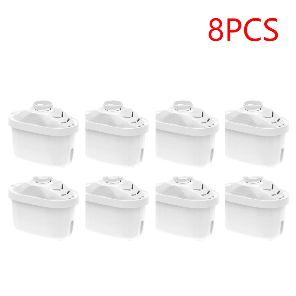 1-10pc Water Filter Jug Cartridges for Brita- Maxtra Reducing Limescale Chlorine Replacement Filter Cartridges Activated Carbon - Fullshopping