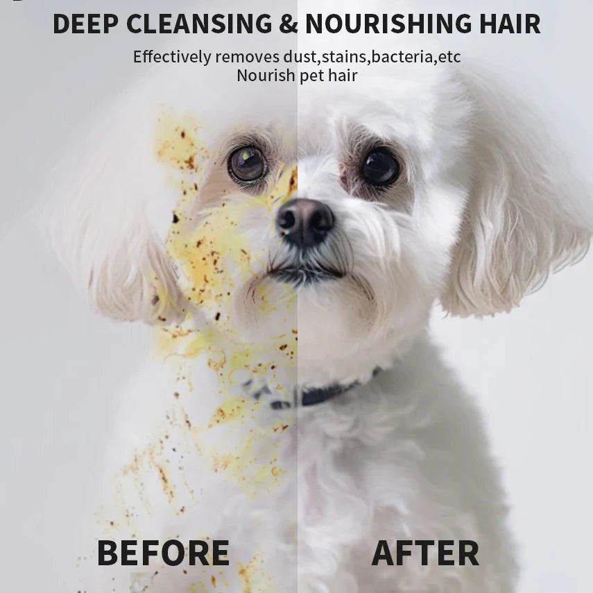 6pcs/bag Pet wash free gloves cats dogs bathing cleaning dry cleaning wipes gloves deodorizing wipes pet products - Fullshopping