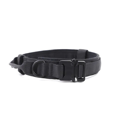 Adjustable Tactical Dog Collar and Leash Set for Training - Fullshopping