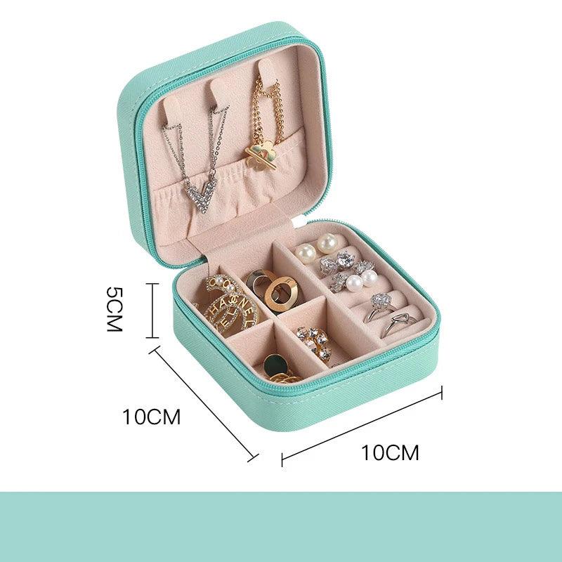 Portable Mini Jewelry Storage Box - fullshopping