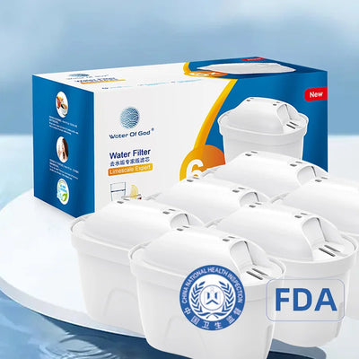 New For Brita Maxtra 2PCS/6PCS Water Filters Cartridge Limescale Chlorine Impurities Purify Kettle Activate Carbon Water Filter - Fullshopping