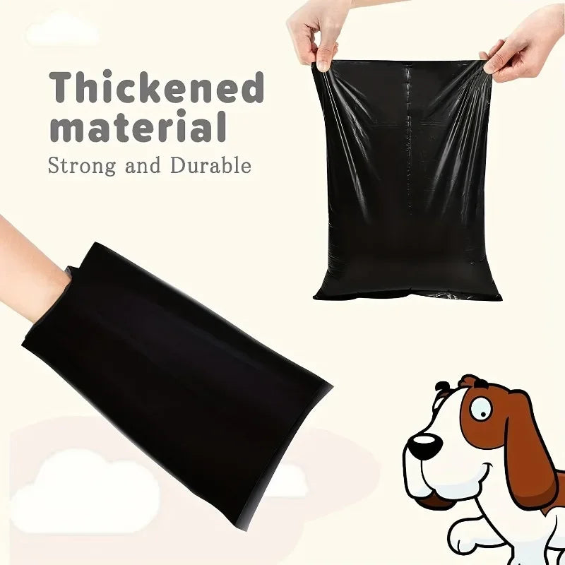Dog Poop Bags Portable Pet Waste Bags Durable And Leak Proof Dog Garbage Bags With Dispenser Pet Cleaning Supplies For Outdoor - Fullshopping
