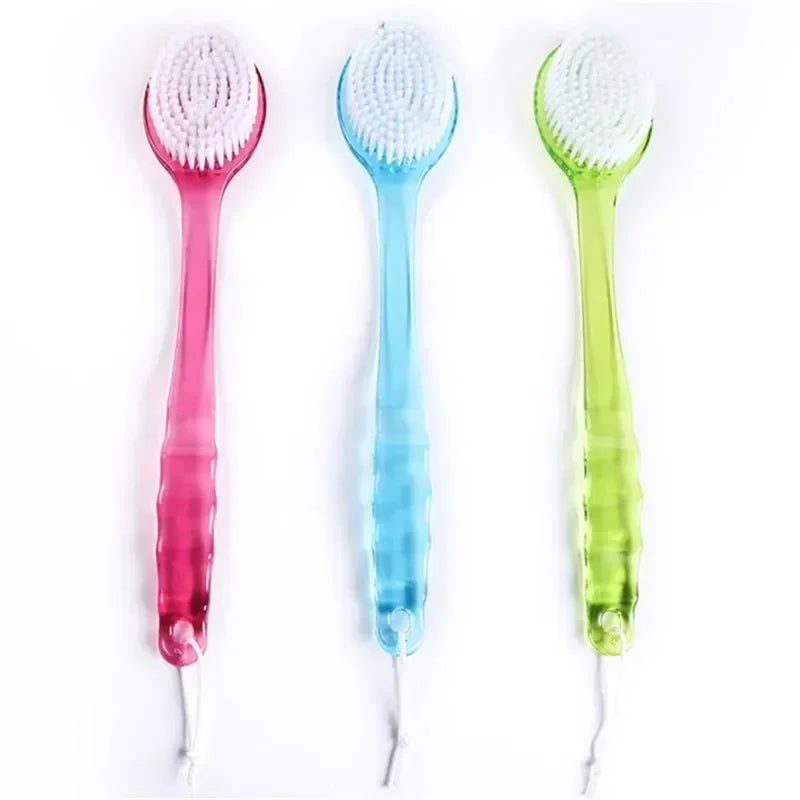 Bath Brush Back Ball Brush Bathroom Body Brushes Mud Back Scrubber Shower Massage Brushes - Fullshopping