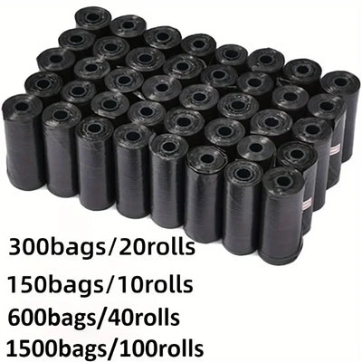 Dog Poop Bags Portable Pet Waste Bags Durable And Leak Proof Dog Garbage Bags With Dispenser Pet Cleaning Supplies For Outdoor - Fullshopping