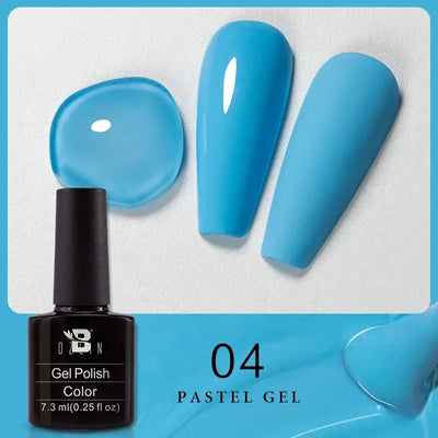 BOZLIN 15ML Super Top Coat  Function Gel No Wipe Matte Top Gel Transparent Soak Off  UV LED Nail Art Manicure Gel Varnish Primer - Fullshopping