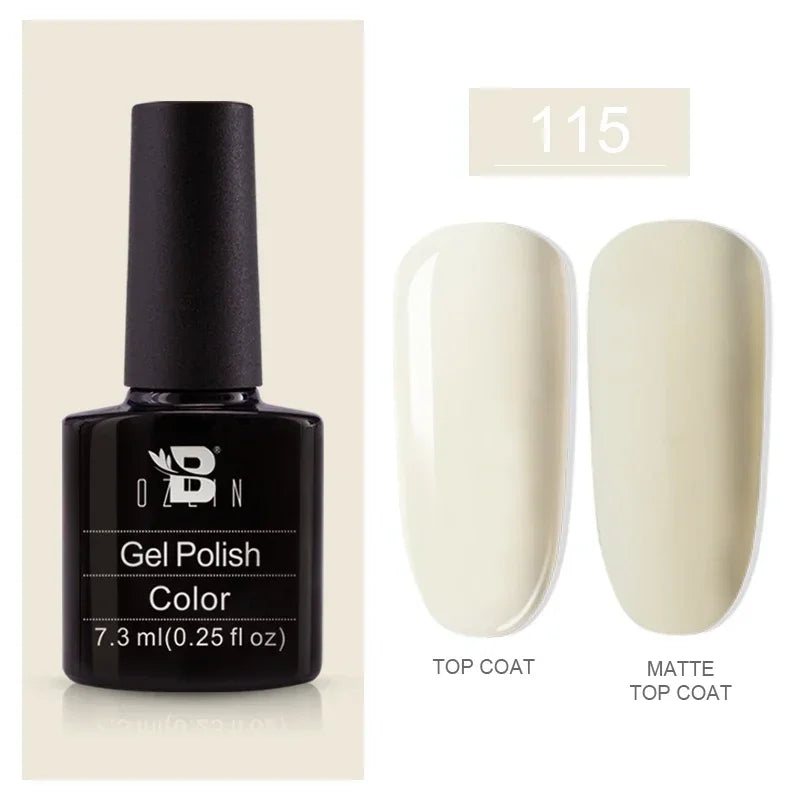 BOZLIN 15ML Super Top Coat  Function Gel No Wipe Matte Top Gel Transparent Soak Off  UV LED Nail Art Manicure Gel Varnish Primer - Fullshopping