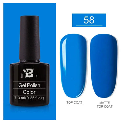 BOZLIN 15ML Super Top Coat  Function Gel No Wipe Matte Top Gel Transparent Soak Off  UV LED Nail Art Manicure Gel Varnish Primer - Fullshopping