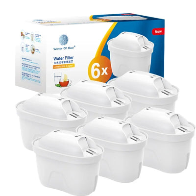 New For Brita Maxtra 2PCS/6PCS Water Filters Cartridge Limescale Chlorine Impurities Purify Kettle Activate Carbon Water Filter - Fullshopping