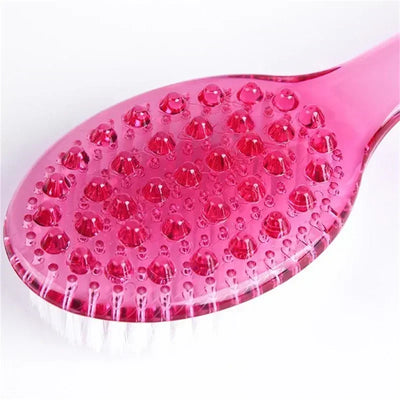 Bath Brush Back Ball Brush Bathroom Body Brushes Mud Back Scrubber Shower Massage Brushes - Fullshopping