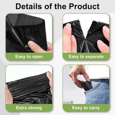 Dog Poop Bags Portable Pet Waste Bags Durable And Leak Proof Dog Garbage Bags With Dispenser Pet Cleaning Supplies For Outdoor - Fullshopping