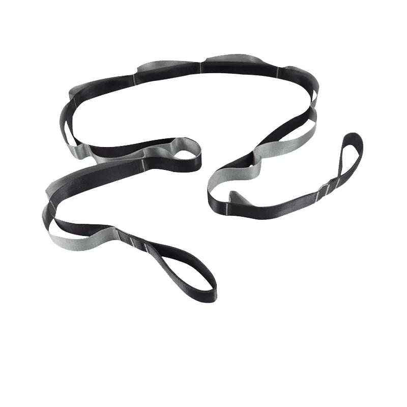 Stretching Strap Yoga Strap with Loops, Stretch Straps for Physical Therapy, Non-Elastic Exercise Strap for Pilates, Dance,Sport - Fullshopping