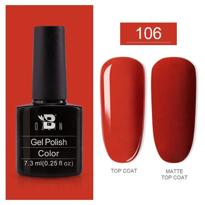 BOZLIN 15ML Super Top Coat  Function Gel No Wipe Matte Top Gel Transparent Soak Off  UV LED Nail Art Manicure Gel Varnish Primer - Fullshopping