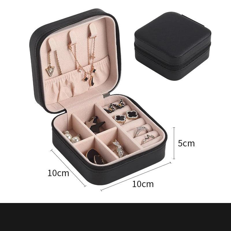 Portable Mini Jewelry Storage Box - fullshopping