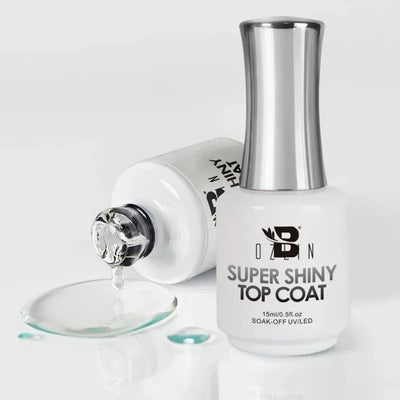 BOZLIN 15ML Super Top Coat  Function Gel No Wipe Matte Top Gel Transparent Soak Off  UV LED Nail Art Manicure Gel Varnish Primer - Fullshopping