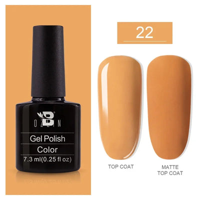 BOZLIN 15ML Super Top Coat  Function Gel No Wipe Matte Top Gel Transparent Soak Off  UV LED Nail Art Manicure Gel Varnish Primer - Fullshopping